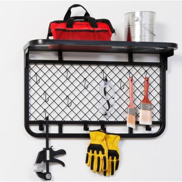 Honey-Can-Do Garage 20 in. H X 9 in. W X 32 in. D Steel Shelf Rack SHF-09837 - main